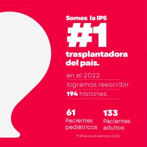 Somos la IPS 1 trasplantadora de organos - 1