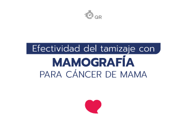 Foto de LaCardio con texto para la detección y tratamiento de cáncer de mama en pacientes.