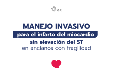 Foto con texto sobre el tratamiento del Infarto Agudo de Miocardio en LaCardio, destacando las guías médicas para su manejo.